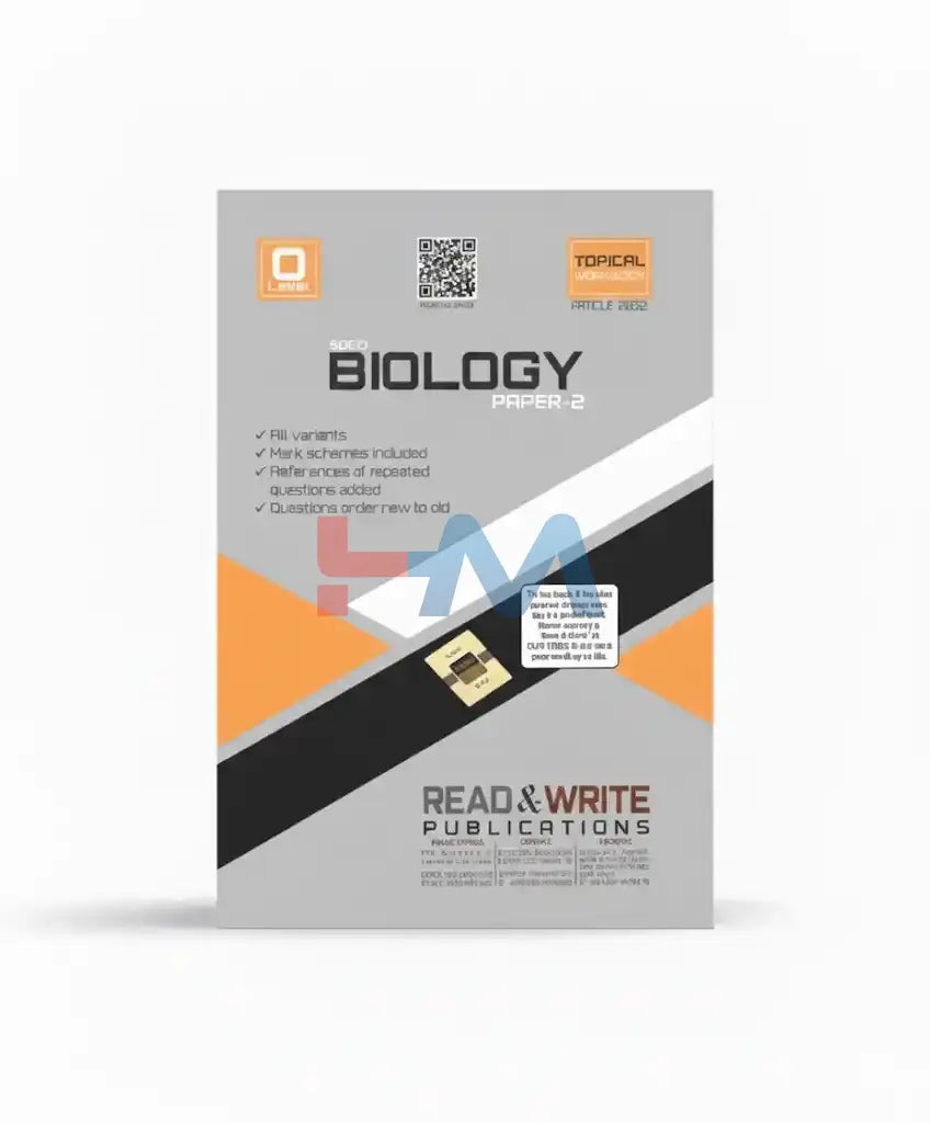 202 Biology O-Level Paper-2 Topical Workbook