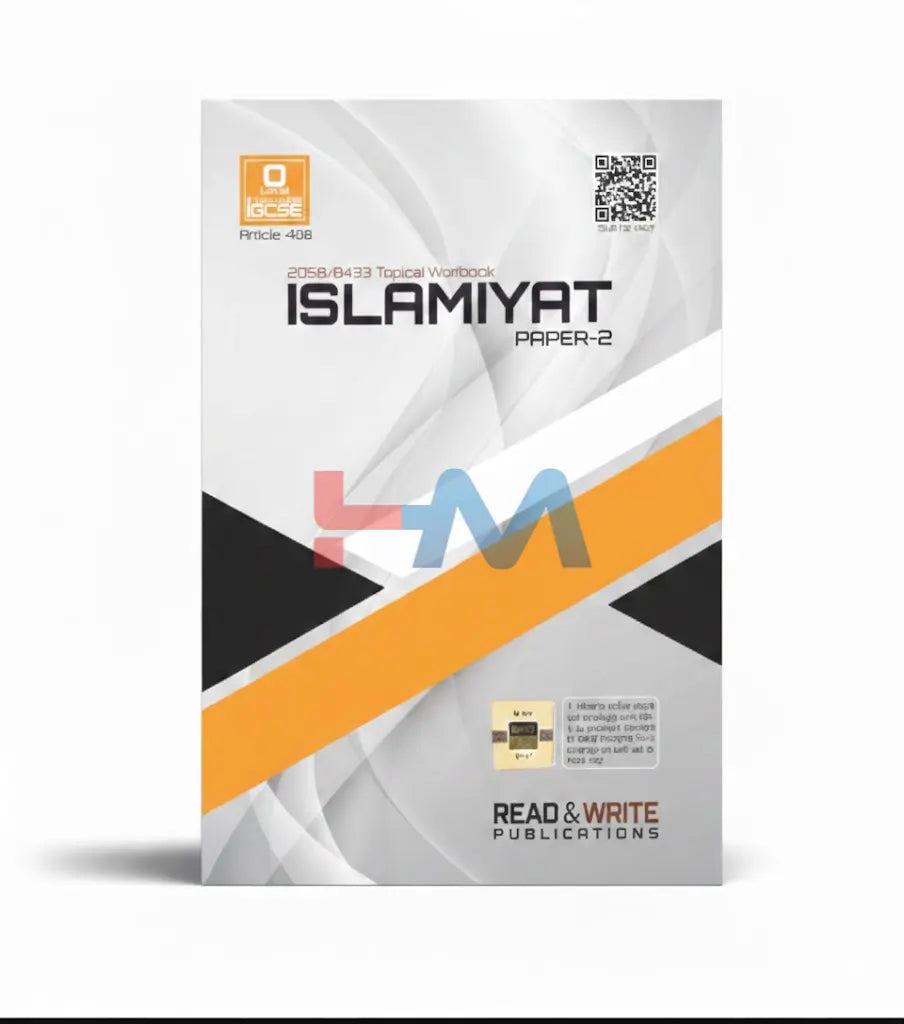 408 Islamiyat O-Level/IGCSE Paper-2 Topical Workbook