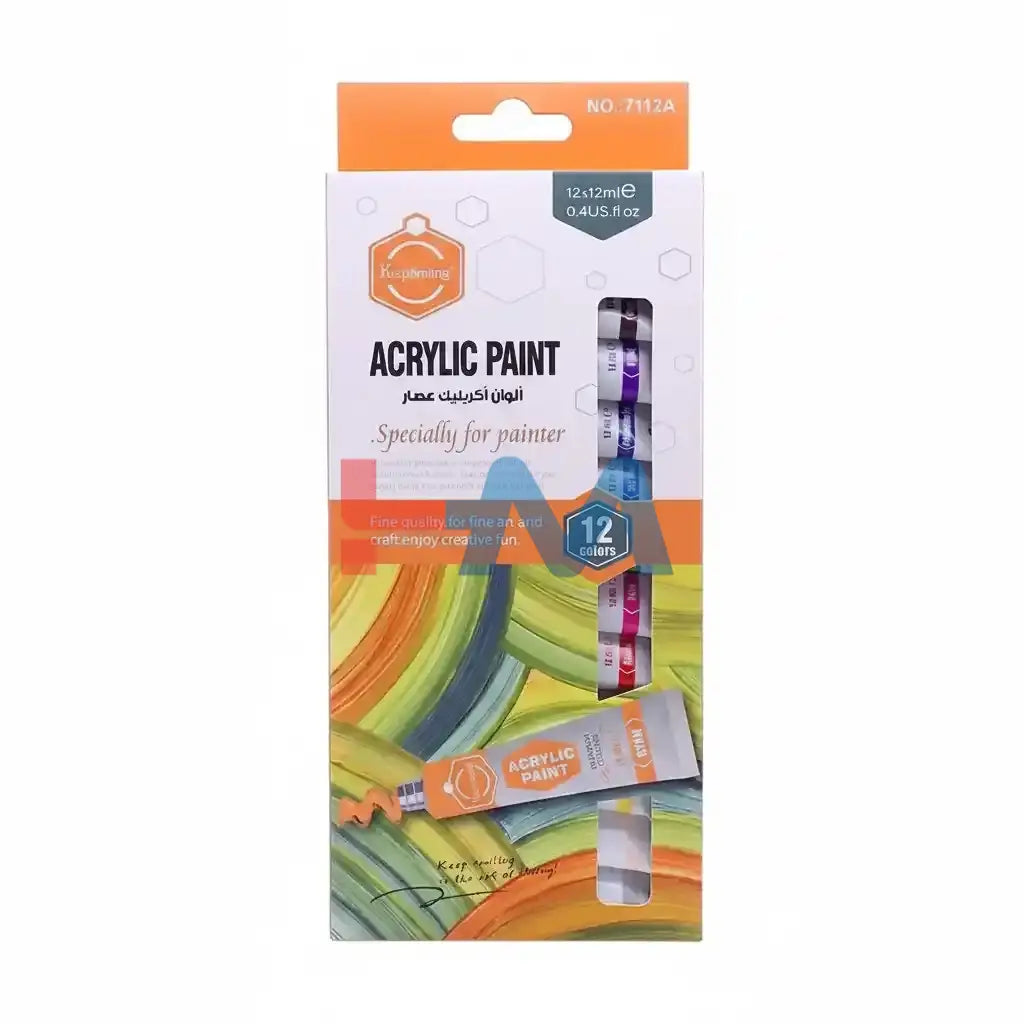 Acrylic Color 12 Color 12 ml