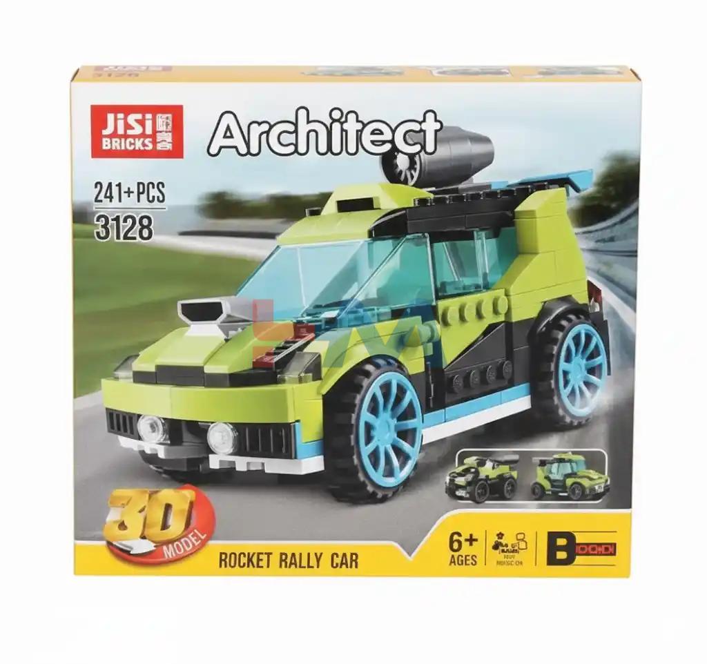 Architect Rally Bricks Toys Building Blocks 3128 Set 241+PCS