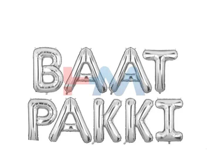 Bat Pakki Foil Balloons
