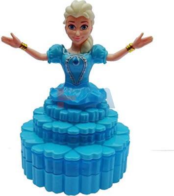 Beautiful Rotating Princess Doll Light and Music(MultiColor)