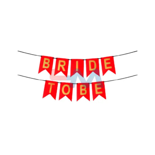 Bride To Be Card Bunting Banner