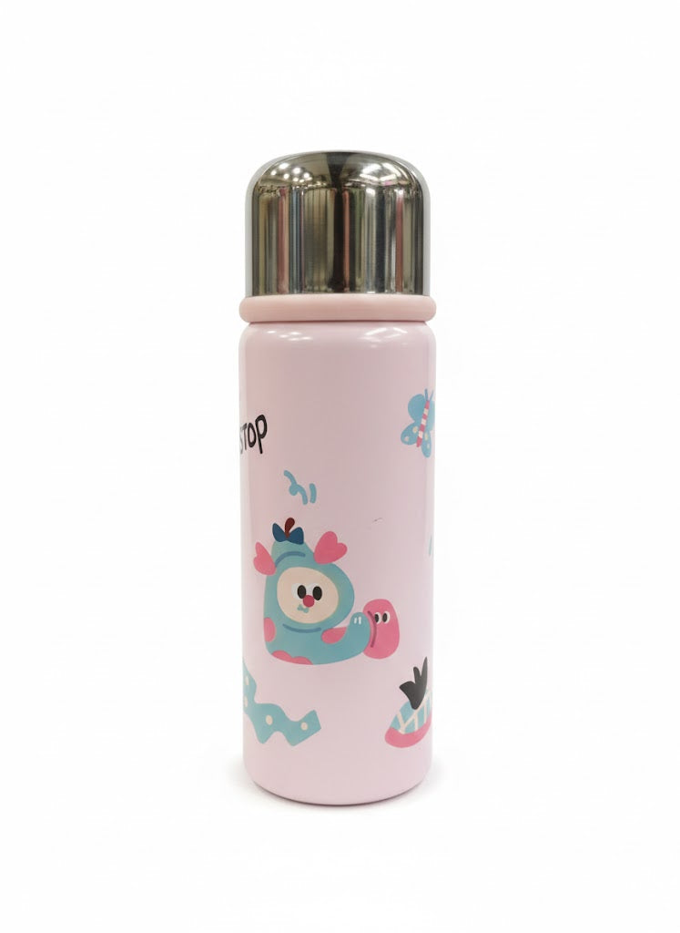 Bubble Buddies Pink Water Bottle