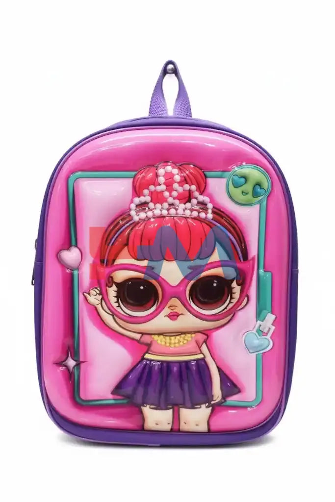 Cute Doll Kids BackPack (14 Inch)