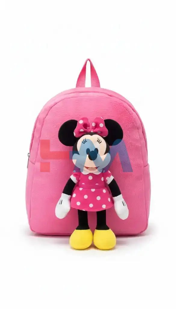 Cute Minnie Mouse Stuff Backpack Small