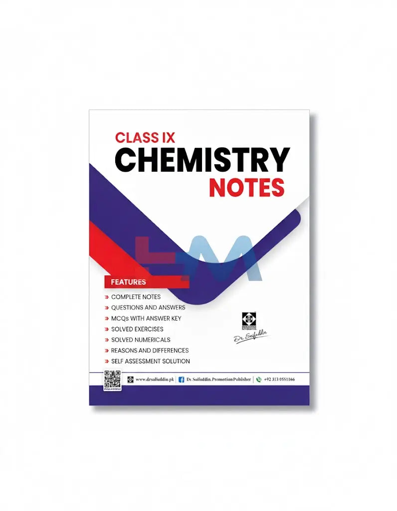 Chemistry Notes For Class IX (Dr Saifuddin)