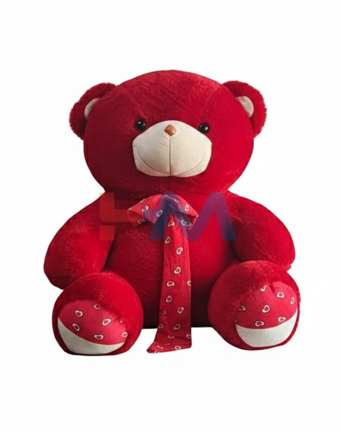 Cute Red Stuffed Teddy Bear Toy