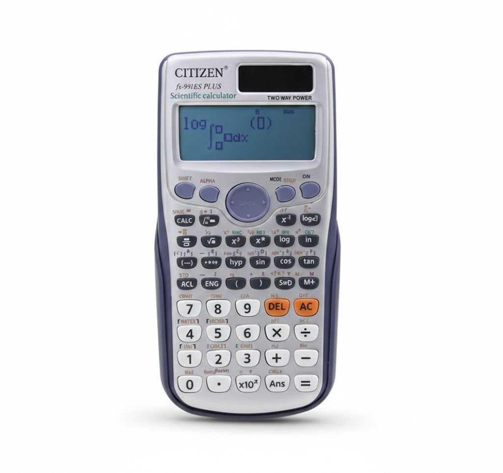 Citizen Scientific Calculator Fx-991ES Plus (417 Functions)