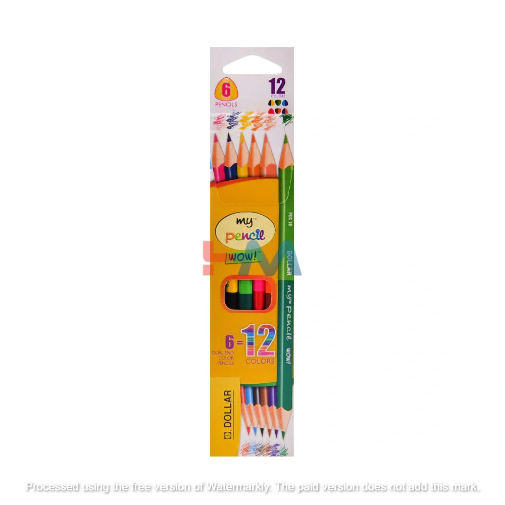 Dollar Color Pencil 6=12