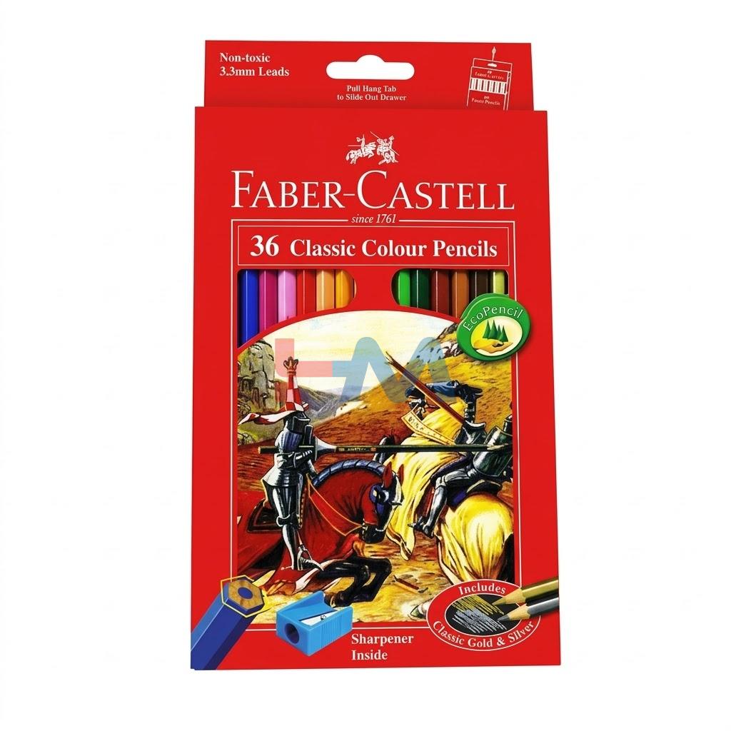 Faber Castle Color Pencil Full Size 36 Pc