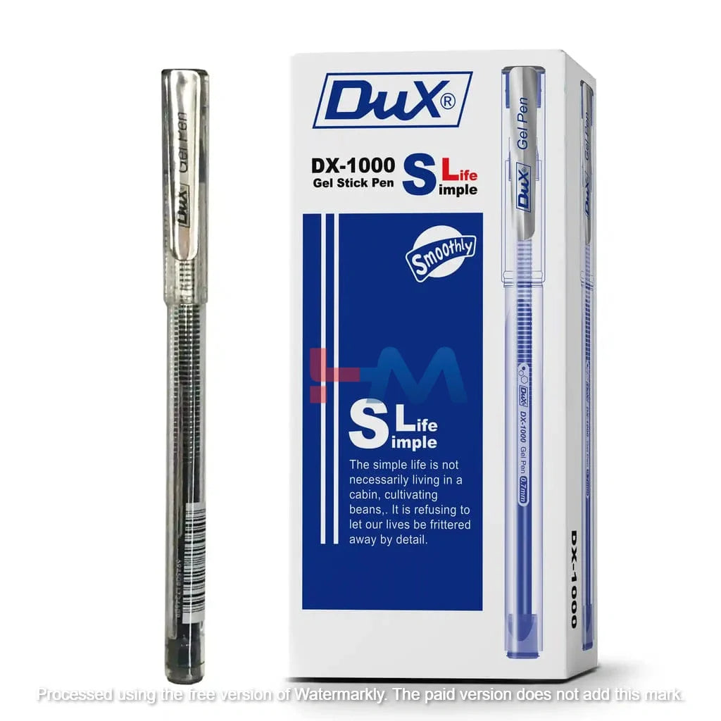 Dux Gel Pen Dx-1000 (1-PC,12-PC)