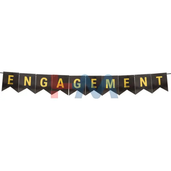 Engagment Card Bunting Banner