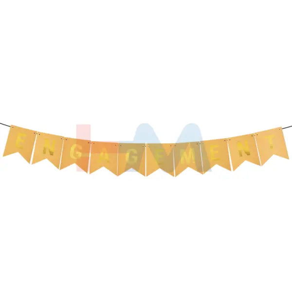 Engagment Card Bunting Banner