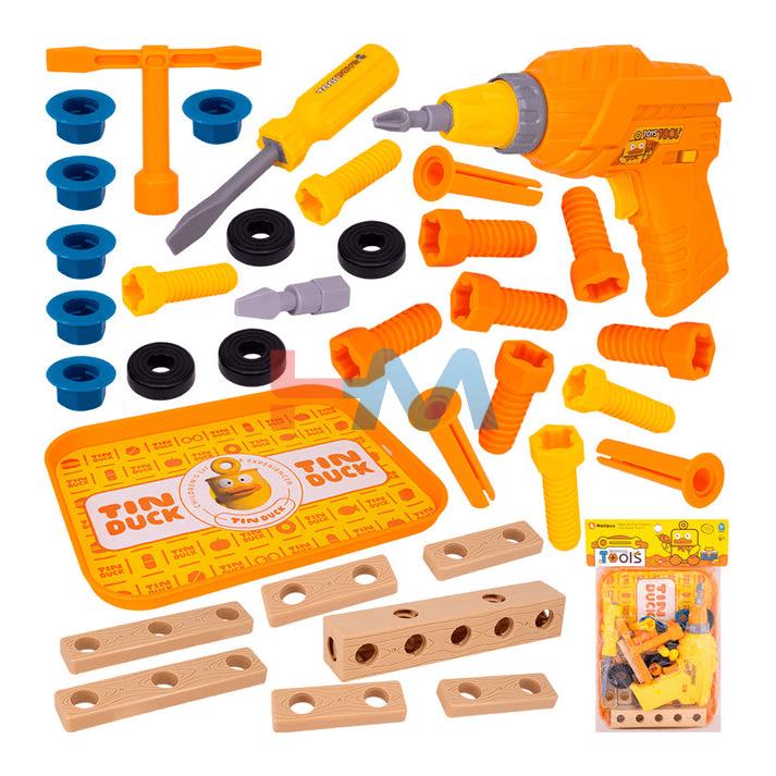 Electric Toy Drill Set Battery Operated