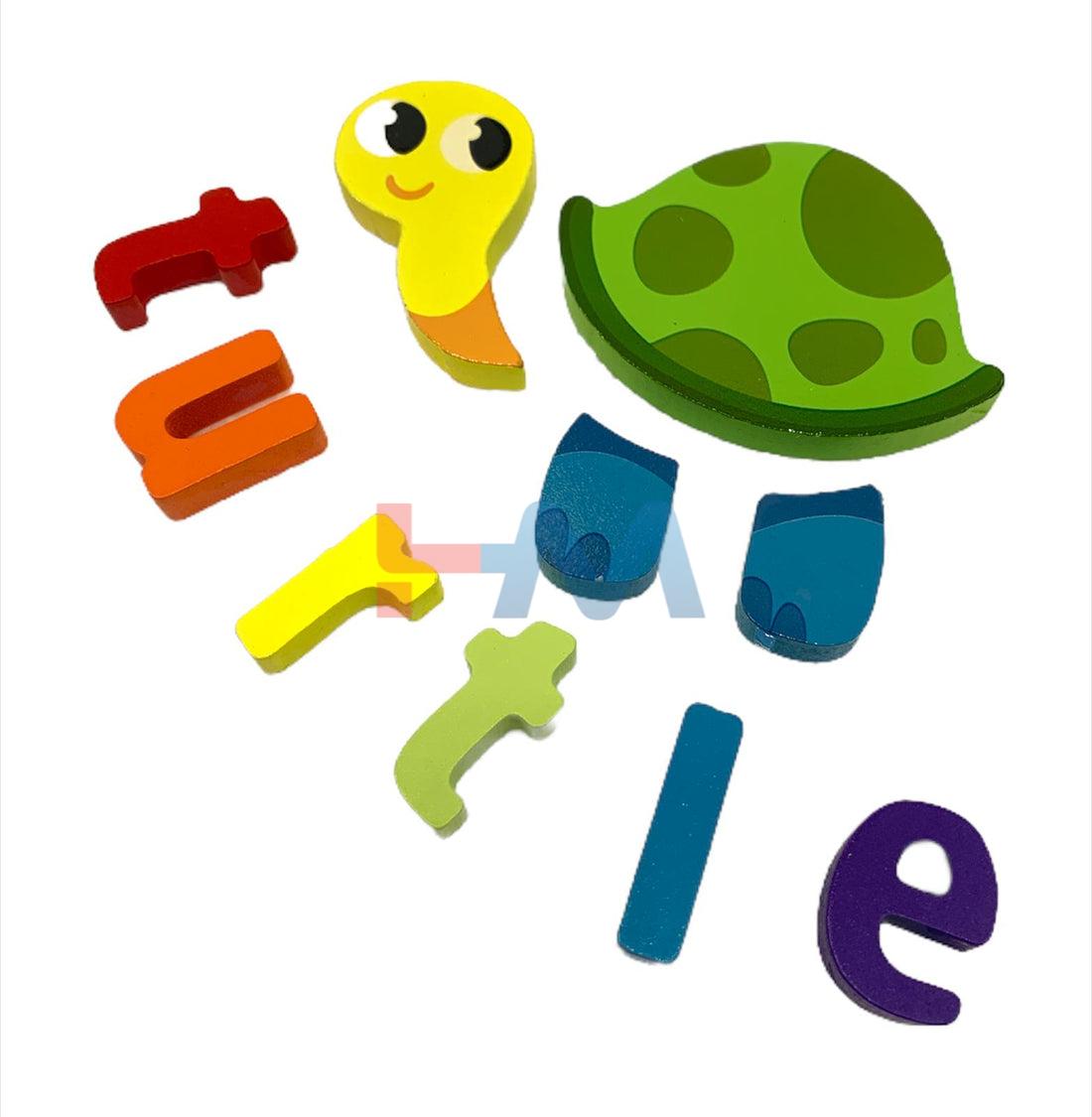 Educational Turtle Wooden Puzzel For Kid
