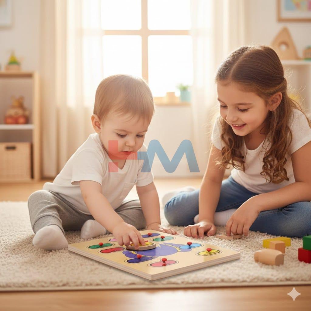 Wooden Puzzle-Learn Body Parts Name and Location