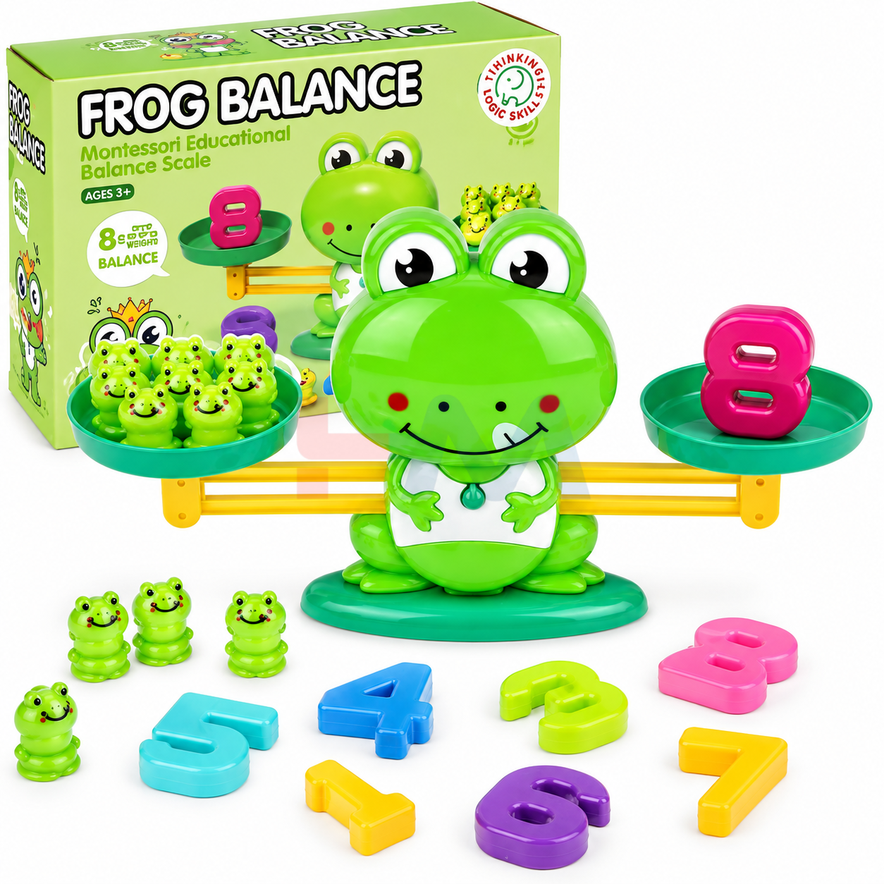 Frog Balance Educational Math Toy for Kids