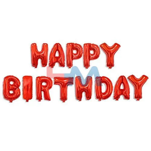 Happy Birthday Foil Balloons