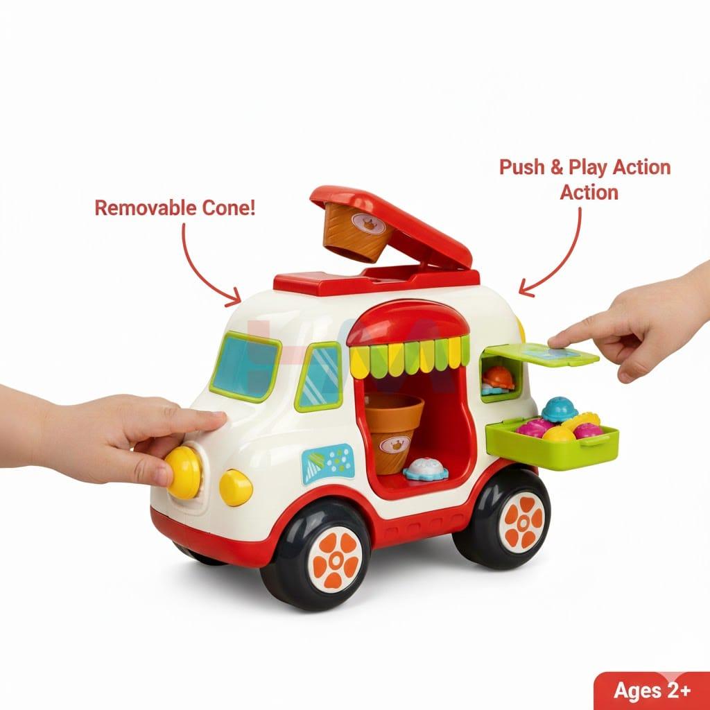 Huanger Baby IceCream Truck Toy