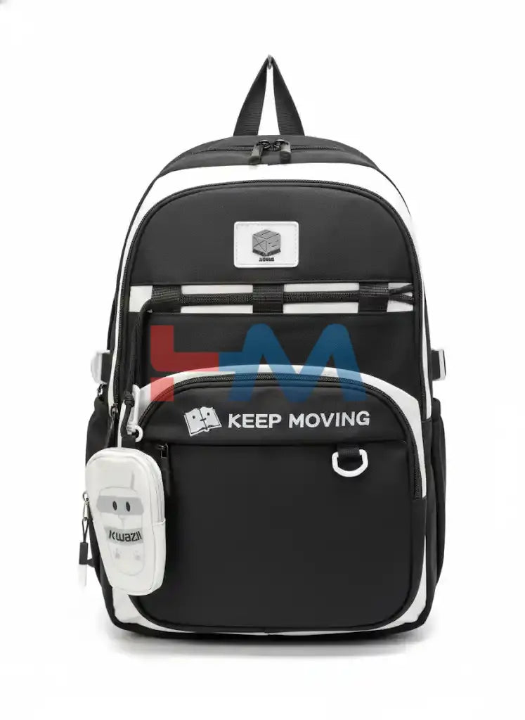 Keep Moving BackPack Black (20 Inch)
