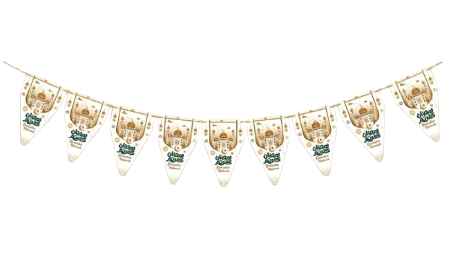 Ramadan Banner Flag Decoration