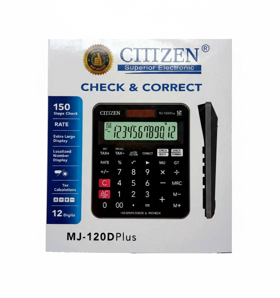 Citizen Calculator MJ-120D Plus First Copy