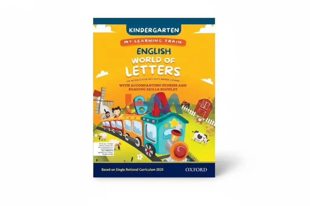 Oxord My Learning Train English Word Of Letter KG Book