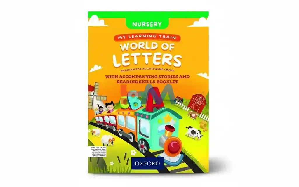 Oxford My Learning Train English Word Of Letter Nursery Book