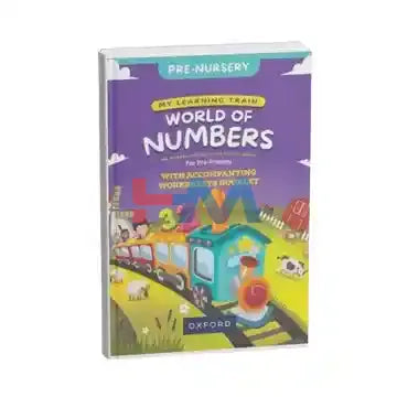 Oxford My Learning Train Word Of Number Pre Nursery Book