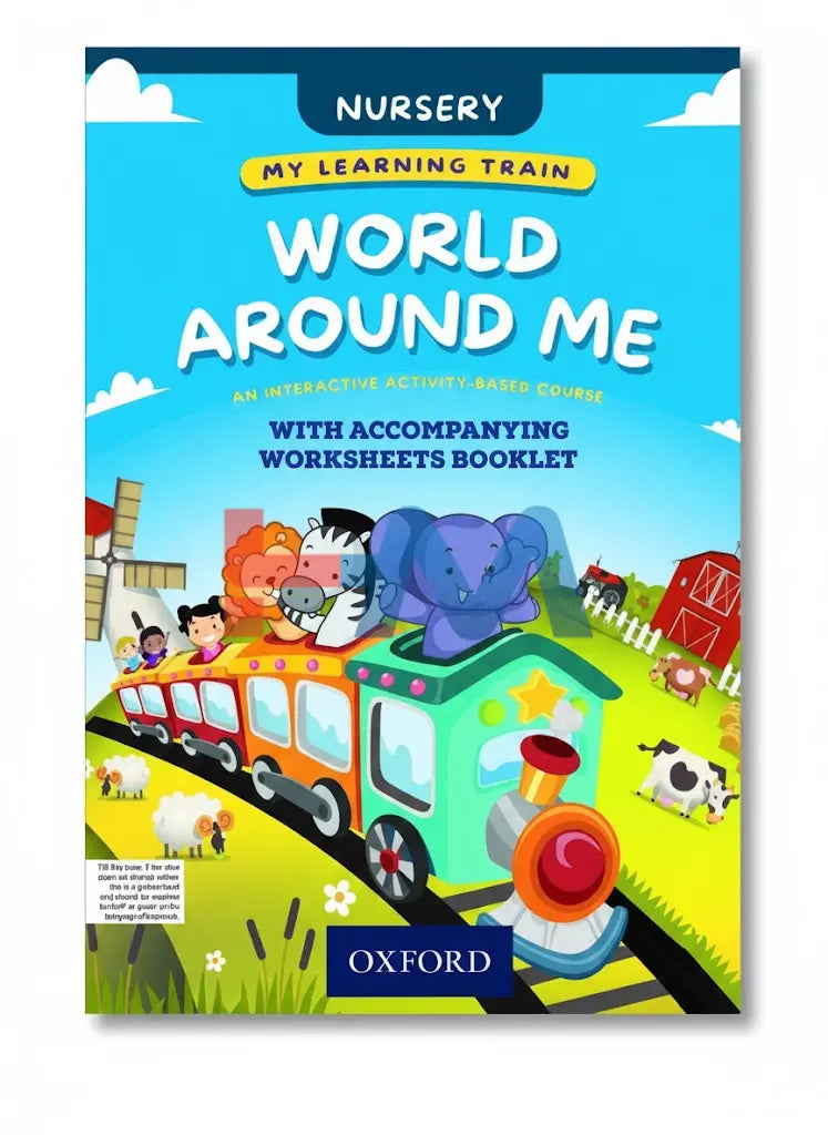 My Learning Train World Around Me Nursery Book