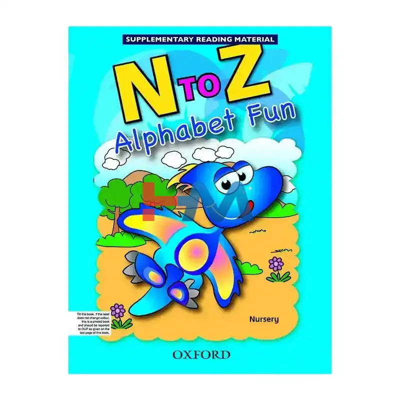 N To Z Alphabet Fun Nursery Book