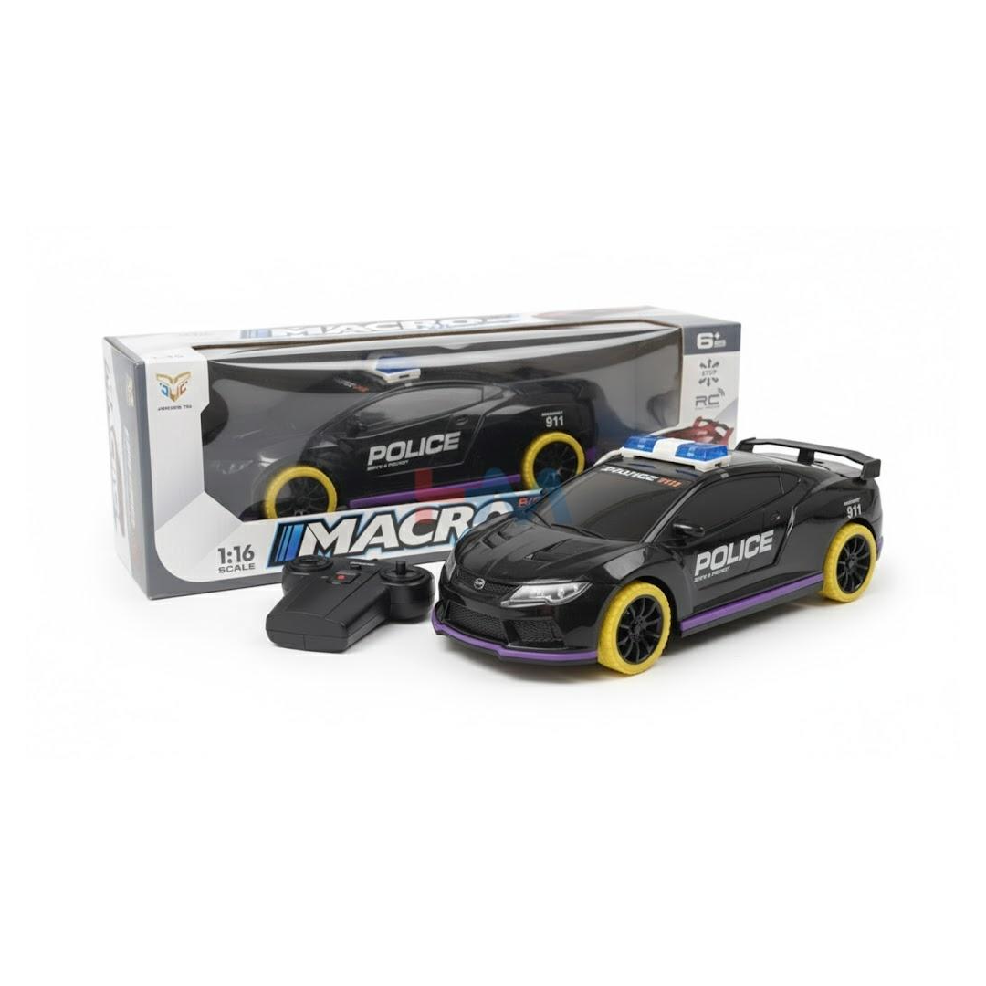 Macro R/C Police Racing Car
