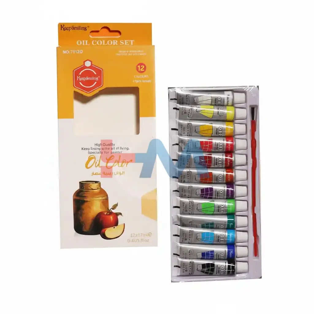 Oil Color 12 Color 6 ml