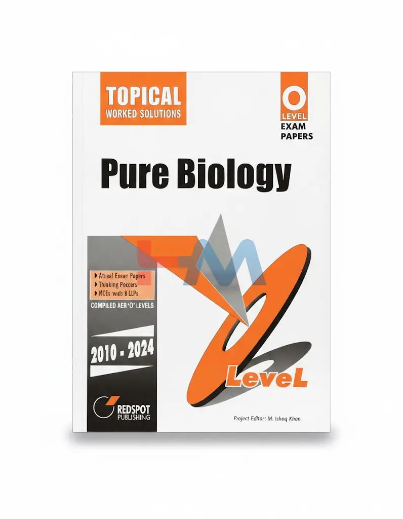 O Level Pure Biology Paper 1 & 2 Topical Worked Solution