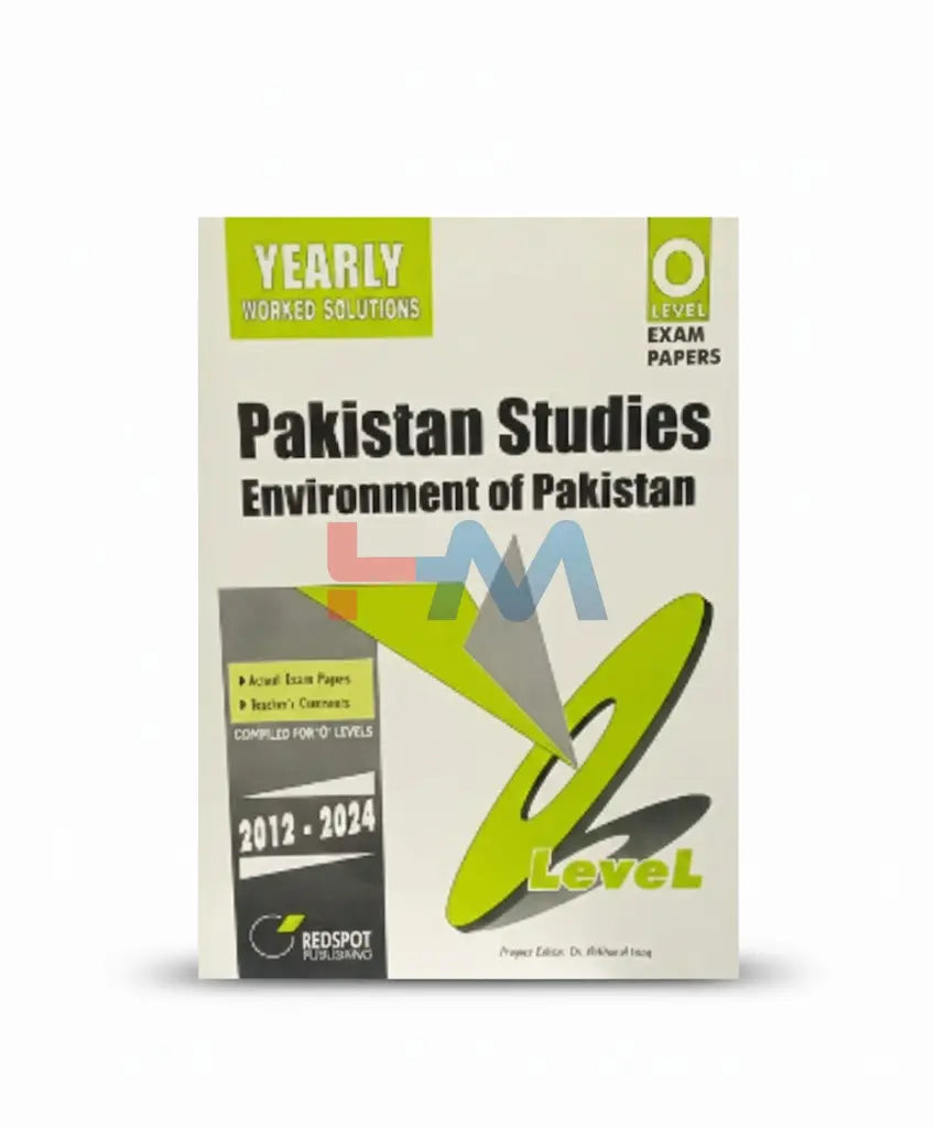O Level Pakistan Studies (Environment of Pakistan) Paper 2 Yearly Worked Solution