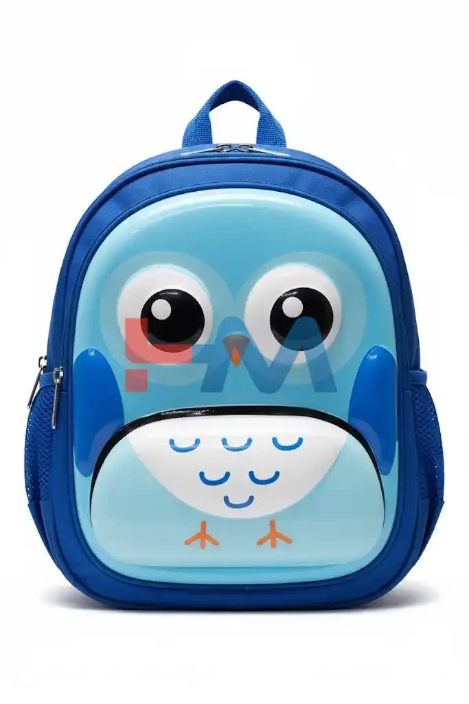 Owl Cartoon Face Kid BackPack (12 Inch)