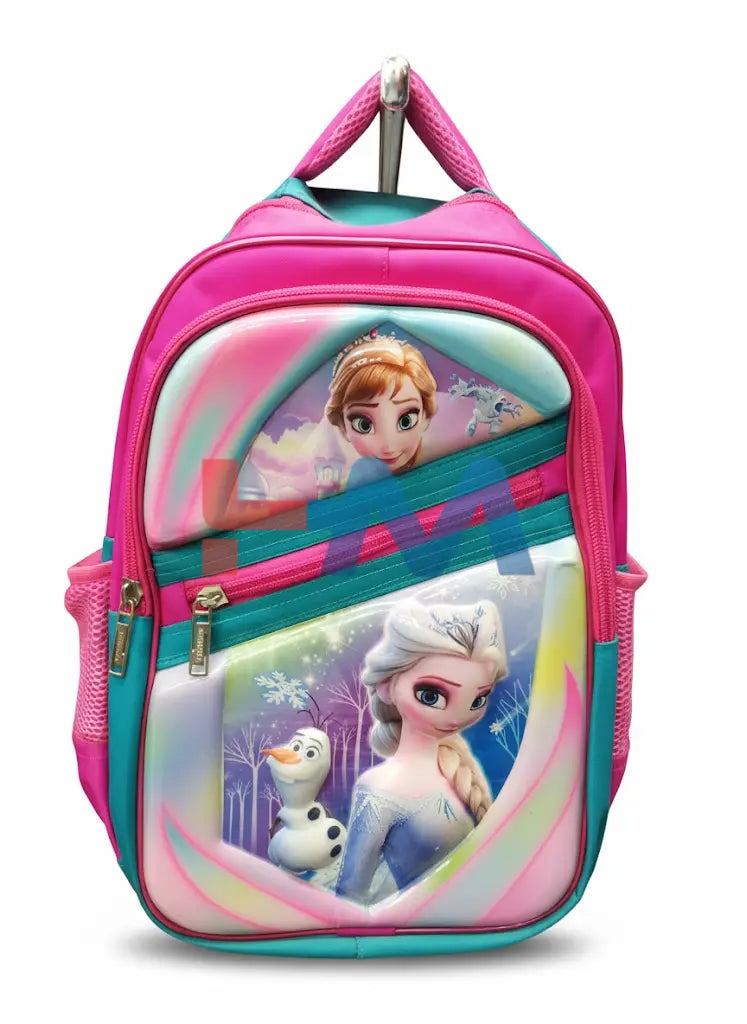 Pink Fancy Frozen BackPack (20 Inch)