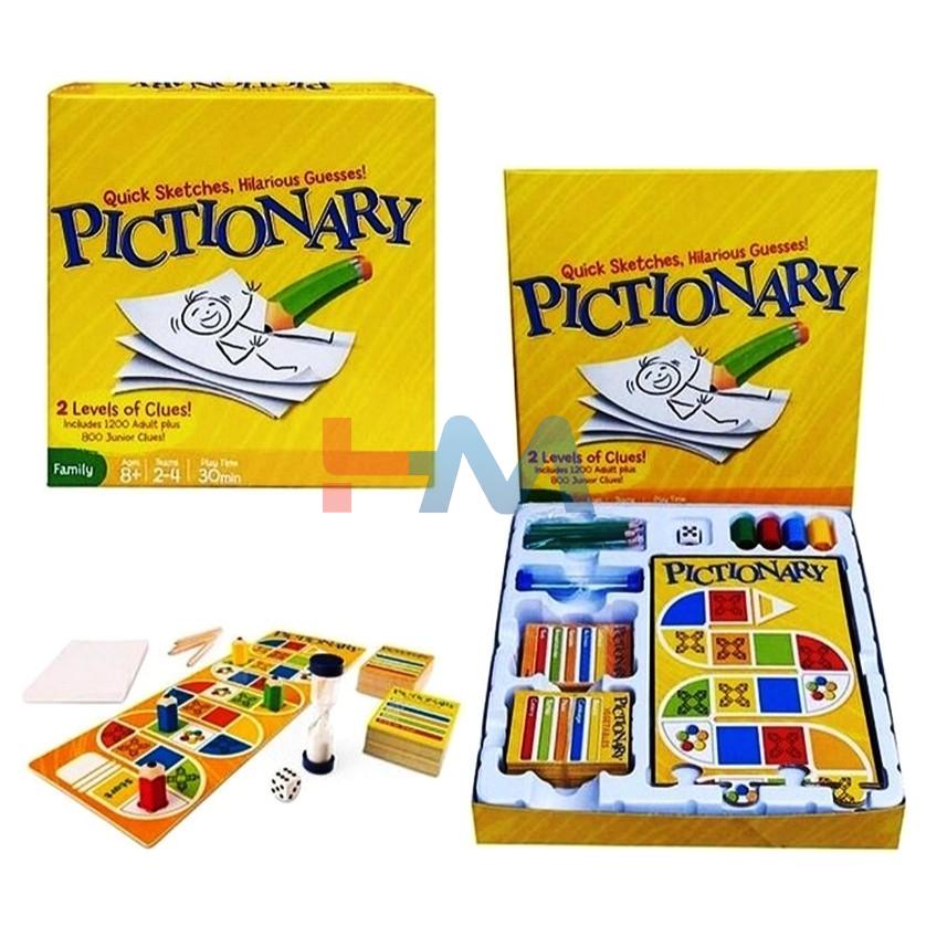 Pictionary Guess and Drawing Board Game