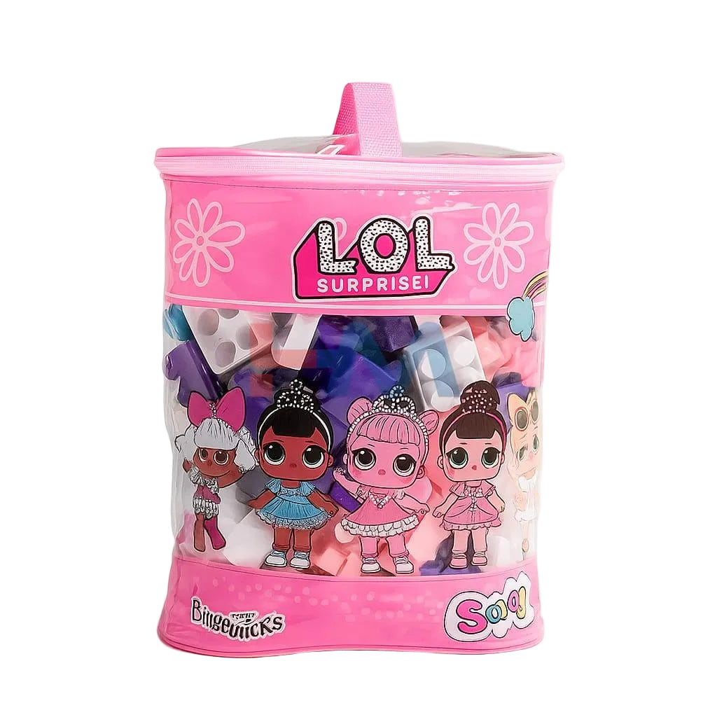 Pink Lol Surprise Building Legos Set