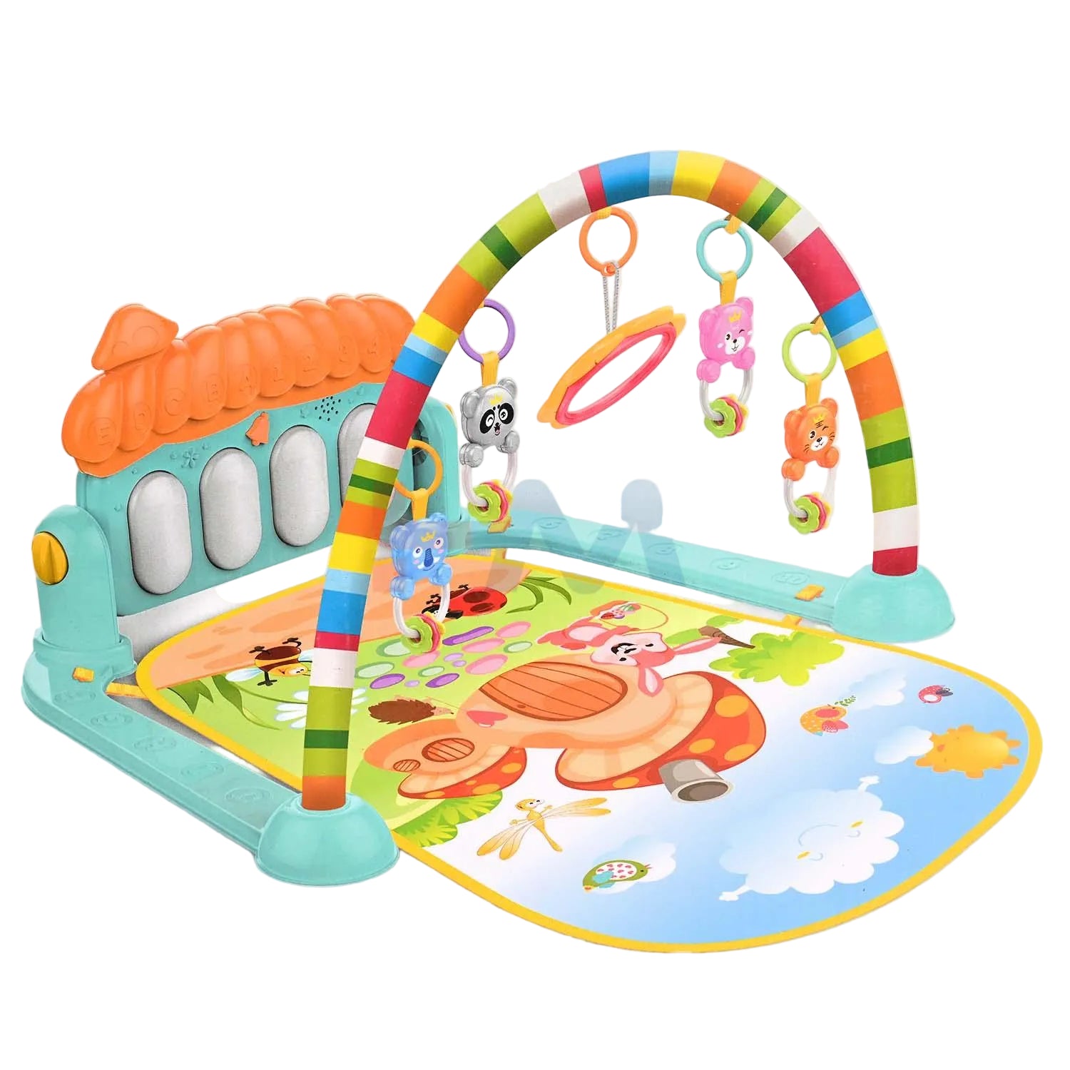 Plastic Piano Baby Play GYM Fitness Rack