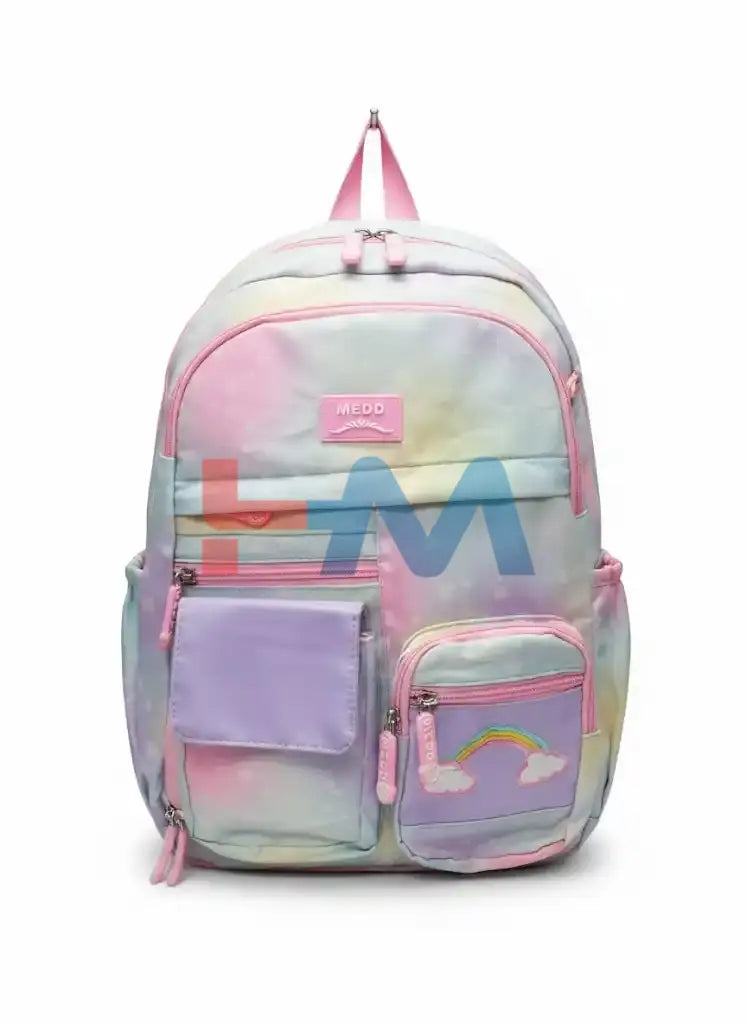 Rainbow Cloud Delight School Bag (18 Inch)