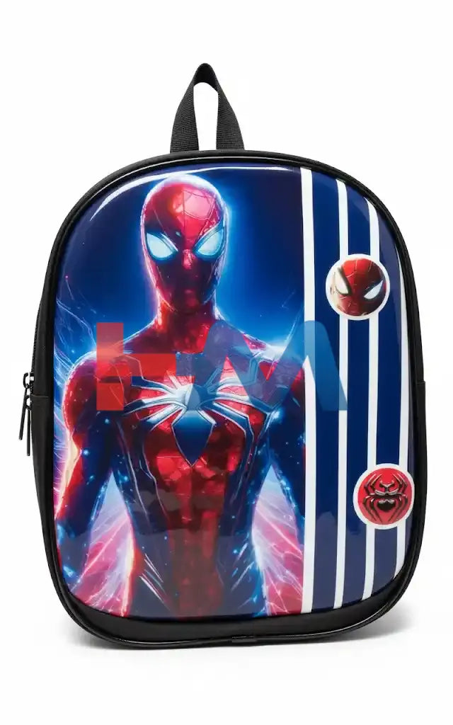 Spiderman Black Pre-Primary Bag (14 Inch)
