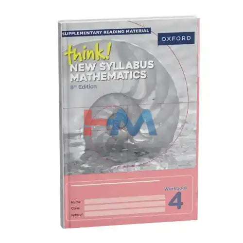 Oxford Think New Syllabus Mathematics Workbook 4 8th Edition