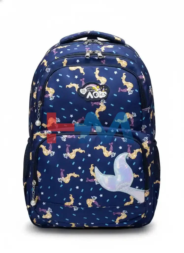 Trendy Mermaid Design Backpack 22 Inch