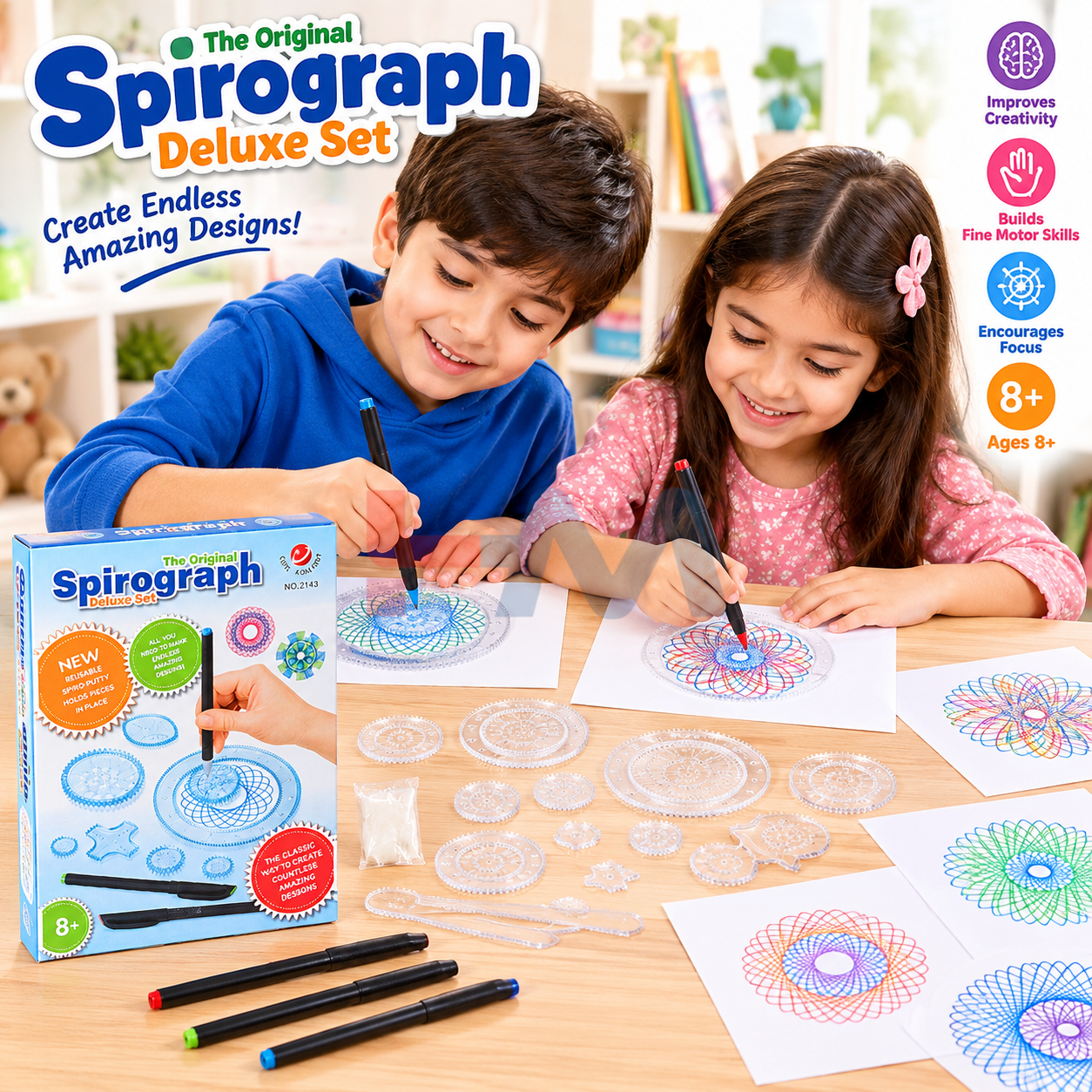 The Original Spirograph Set