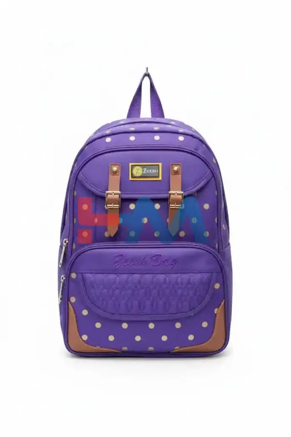 Zeesh Polka Buckle Bag