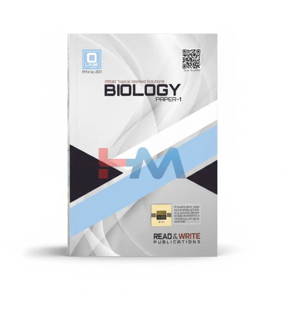 201 Biology O-Level Paper-1 (MCQ's) Topical Worked Solutions