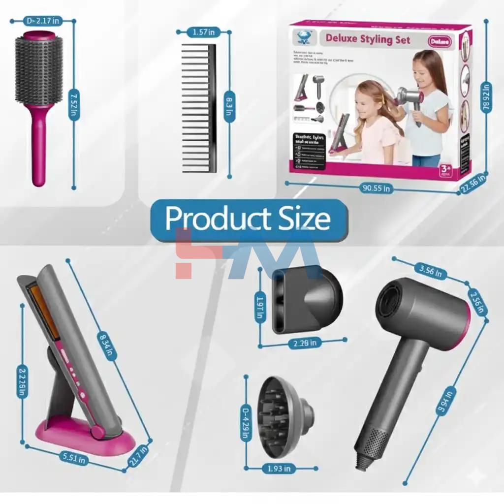 2 in 1 Electric Hair Dryer light & Sound