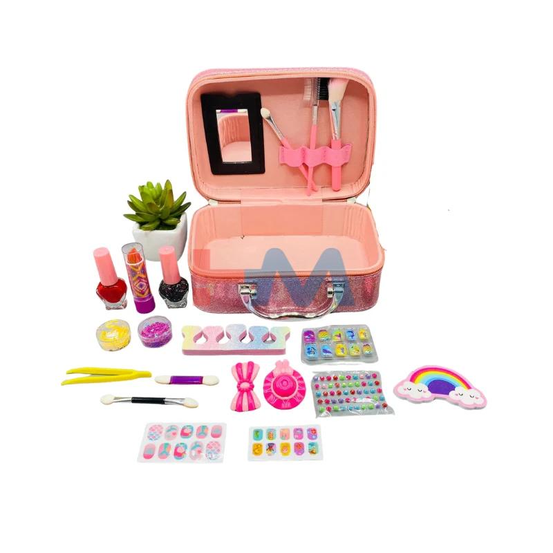 2 In 1 Portable Makeup Beauty Box-PINK